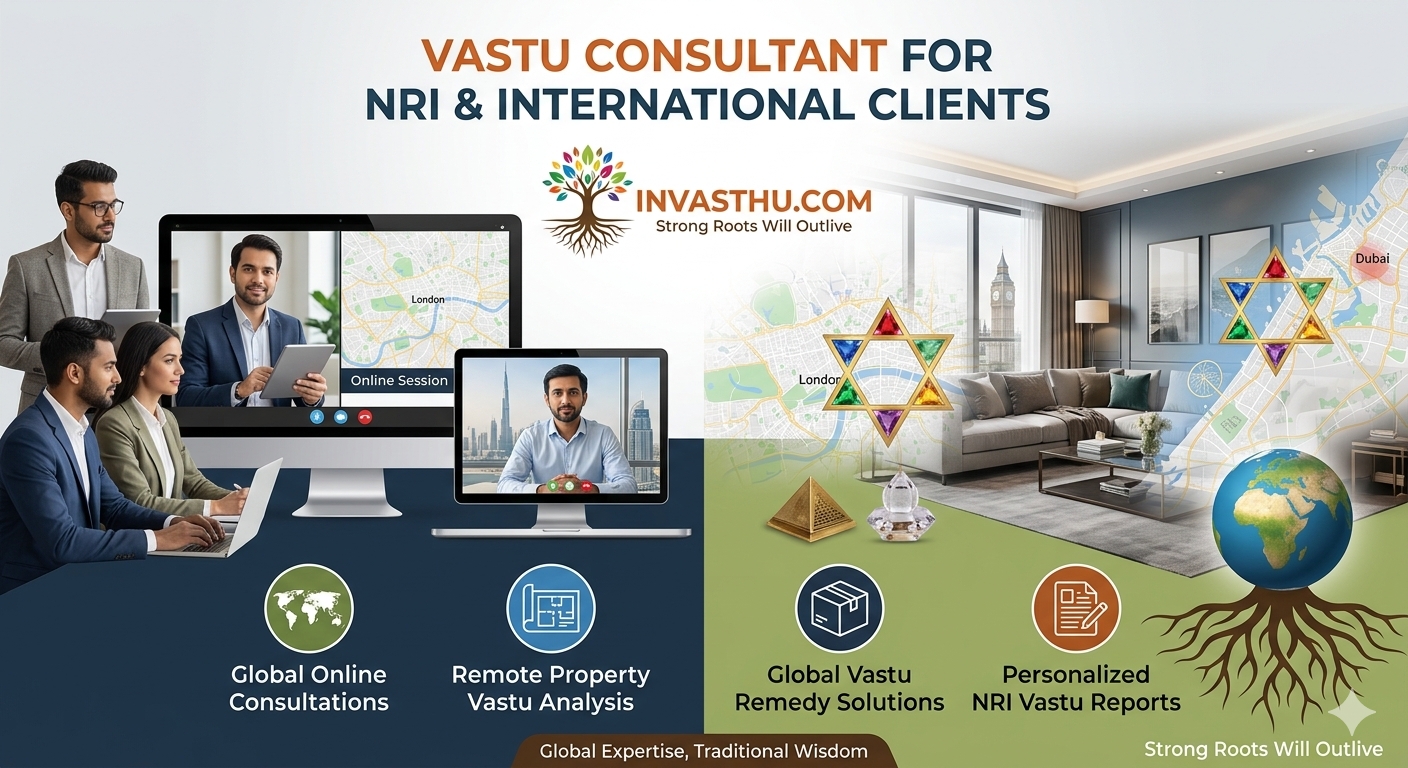 Online Vastu consultation for NRI and international clients